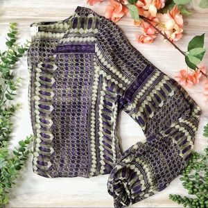 Johnny Was 4 Love & Liberty Silk Blouse Top Print